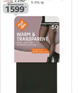 Auchan NUR DIE HARISNYANADRÁG ajánlat