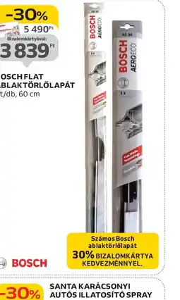 Auchan BOSCH FLAT ABLAKTÖRLŐLAPÁT ajánlat