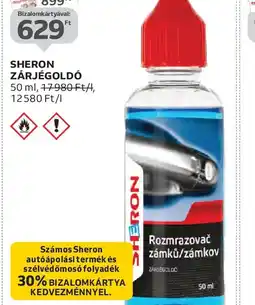 Auchan SHERON ZÁRJÉGOLD ajánlat