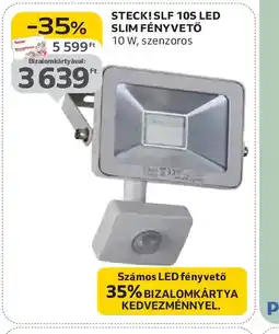 Auchan STECKI SLF 10S LED SLIM FÉNYVETŐ ajánlat