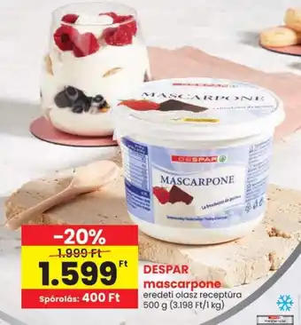 DESPAR MASCARPONE