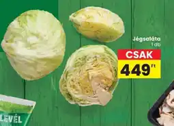 Spar Jégsaláta ajánlat