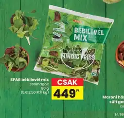 Spar SPAR bébilevél mix ajánlat