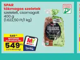 Spar SPAR tökmagos szeletek ajánlat