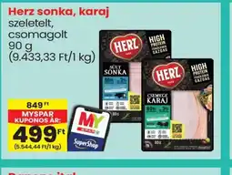 Spar Herz sonka, karaj ajánlat