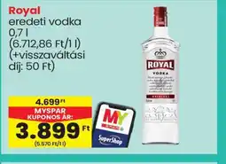 Spar Royal ajánlat