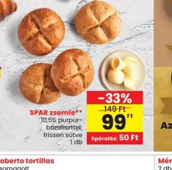 Spar SPAR zsemle ajánlat