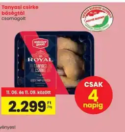 Spar Tanyasi csirke bőségtál ajánlat