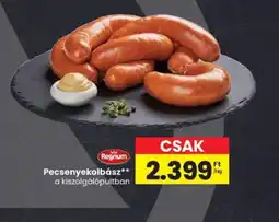 Spar Pecsenyekolbász ajánlat