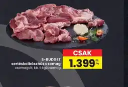 Spar S-BUDGET sertéskolbászhús csomag ajánlat
