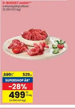 Spar S-BUDGET szelet ajánlat