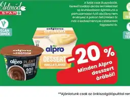 Spar Alpro desszert ajánlat