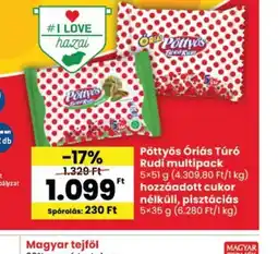 Spar Pöttyös riás Túr Rudi multipack ajánlat