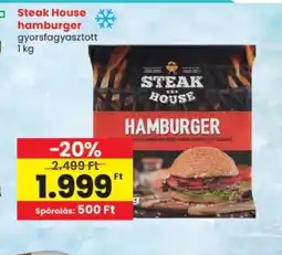 Spar Steak House hamburger ajánlat