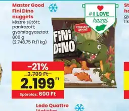 Spar Master Good Fini Dino nuggets ajánlat