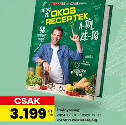 Spar OKOS RECEPTEK A-TL Z-IG ajánlat