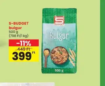 Spar S-BUDGET bulgur ajánlat