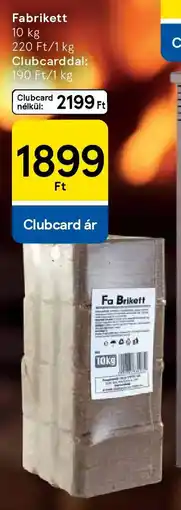 Tesco Fabrikett ajánlat