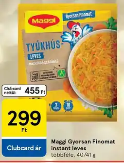 Tesco Maggi Gyorsan Finomat instant leves ajánlat