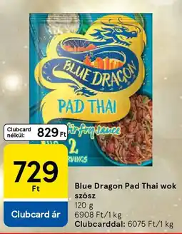 Tesco Blue Dragon Pad Thai wok szósz ajánlat