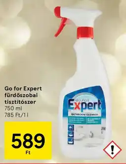 Tesco Go for Expert fürdőszobai tisztítószer ajánlat