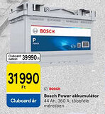 Tesco Bosch Power akkumulátor ajánlat