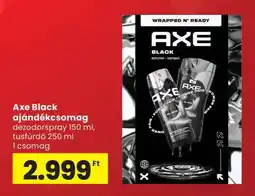 Spar Axe Black ajándékcsomag ajánlat