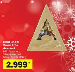Spar Lindt Lindor Xmas Tree dessert ajánlat
