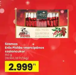 Spar Szamos Erős Pistás-marcipános szaloncukor ajánlat