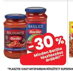 Spar Barilla tésztaszsz ajánlat