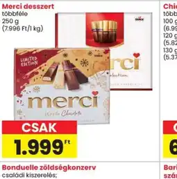Spar Merci desszert ajánlat