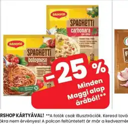 Spar Maggi Spaghetti ajánlat