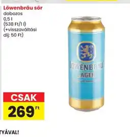 Spar Löwenbräu sör ajánlat