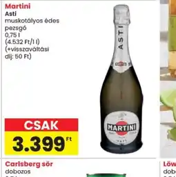 Spar Martini Asti ajánlat
