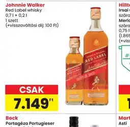 Spar Johnnie Walker Red Label whisky ajánlat