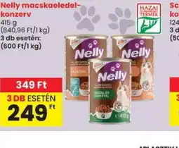 Spar Nelly macskaeledel-konzerv ajánlat
