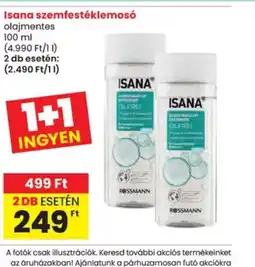 Spar Isana szemfestéklemos ajánlat