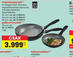 Spar Gránitserpenyő ajánlat