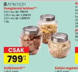 Spar AMBITION ÜVEGTÁROL ajánlat