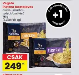 Spar Vegeta instant tésztaleves ajánlat