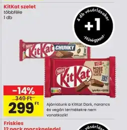 Spar KitKat szelet ajánlat
