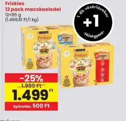 Spar Friskies 12 pack macskaeledel ajánlat
