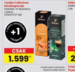 Spar Tchibo Cafissimo kávékapszula ajánlat