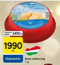 Tesco Buda sajtkorong ajánlat
