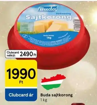 Tesco Buda sajtkorong ajánlat