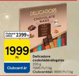 Tesco Delicadore csokoládéválogatás ajánlat