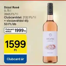 Tesco Dúzsi Rosé ajánlat