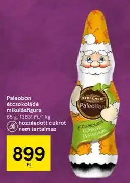 Tesco Paleobon étcsokoládé mikulásfigura ajánlat