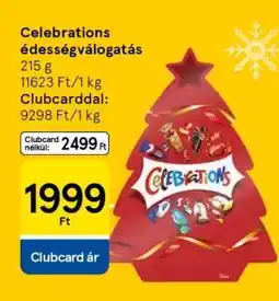 Tesco Celebrations édességválogatás ajánlat