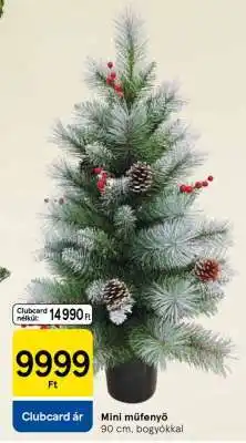 Tesco Mini műfenyő ajánlat